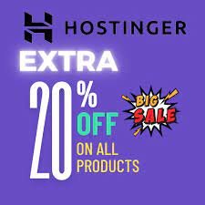 Hostinger Extra 20% OFF